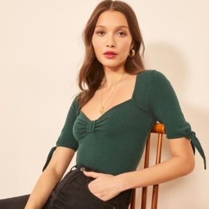 NWOT Reformation Cashmere Ondine Sexy Sweater